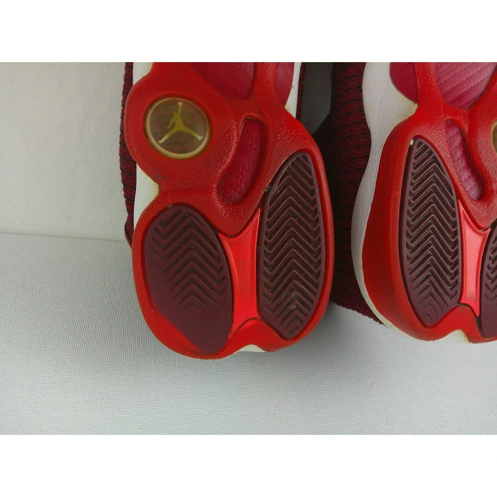 EUC Jordan Horizon GS Gym Red Black White Shoes Boys Youth Size 6.5Y
